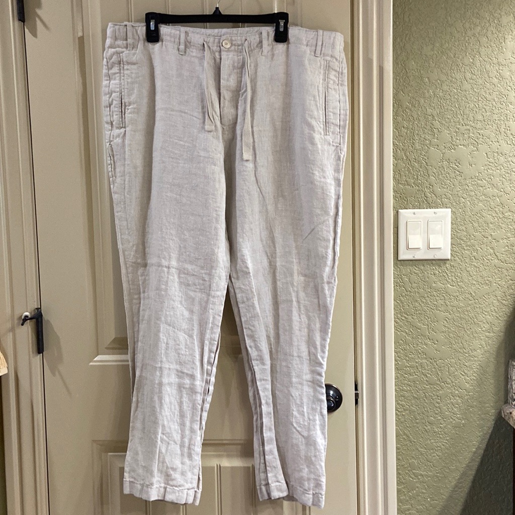 Linen Pants By Perry Ellis Brand Euc Linen Pants By Perry Ellis Brand Euc